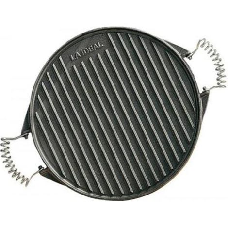 FPLUS plancha hº fundido esmaltado 42 cm. el cid , Plancha de asar redonda de hierro fundido.Apta para gas y leña, asas de tacto frio.Dos caras lisa y ondulada.
Facil limpieza.
