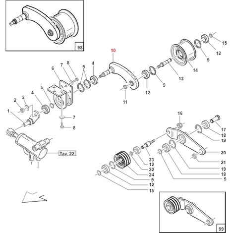 ORIGINAL Zapfwellenantrieb TURBOZ 440D Spanner GIANNI FERRARI 01.50.40.0201