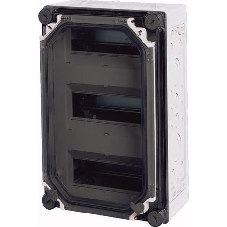 Coffret pour disjoncteurs modulaires +porte 3x9PE HxLxP 375x250x150mm EATON AE/I43E/T