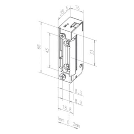 effeff Elektro-Türöffner 118E