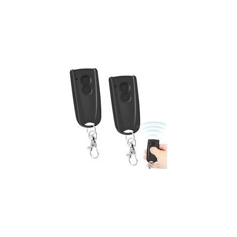 2 Stück Handsender für Hörmann, Garagentoröffner für EcoStar RSC2-433, RSE2-433, RSZ1-433 433,92MHz 2 Kanäle, Handsender für Hormann EcoStar Liftronic 500/700/800 für Portronic D2500/D5000/S4000