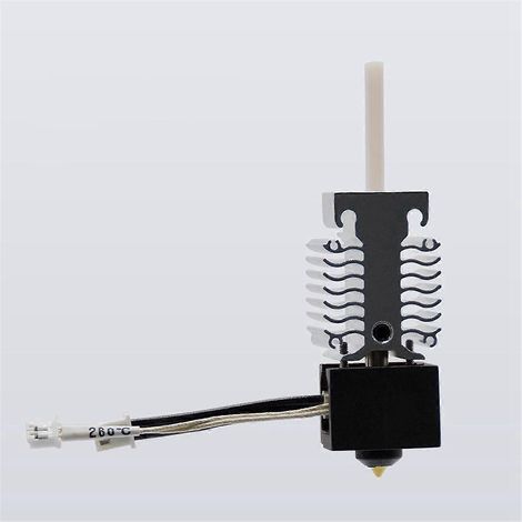 Pour kit de buse Hotend V3 SE Nano Throat + buse plaquée cuivre-- (1/5)