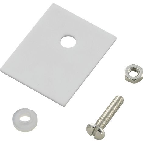 TRU COMPONENTS TC-A18-9E Montagematerial-Set für Halbleiter (L x B) 22.3 mm x 15.2 mm Passend für (G