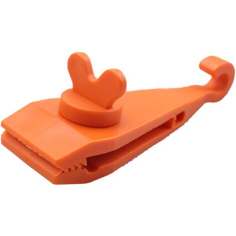 Clips de tente, clips de tente de camping, clips de bâche réglables polyvalents Clips de tente portables pour tente de camping, auvent de piscine, clips de bâche en nylon (paquet de 10) (1/4)