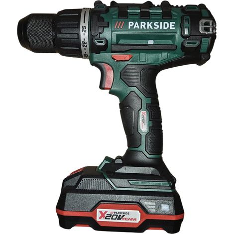 Perceuse-visseuse sans fil 2 en 1 20 V avec batterie, chargeur, kit d'accessoires, visseuse sans fil (1/5)