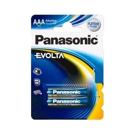 Panasonic Evolta Batteria AAA Alcalino 1,5V