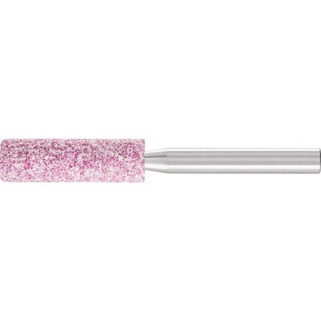 Meule sur tige STEEL D10xH32 mm 6 mm corindon supérieur Ext.W 46 ZY PFERD (Par 10)