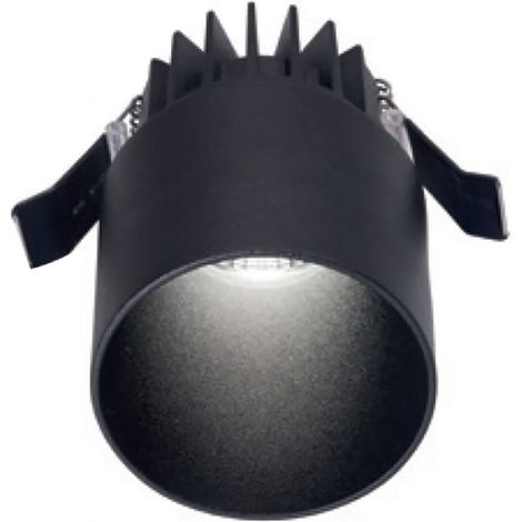 Faretto incasso led gea led faye gfa362 ip54 nero lampada soffitto moderna