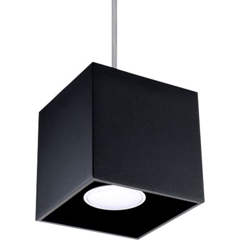 QUAD 1 black pendant lamp (1/5)