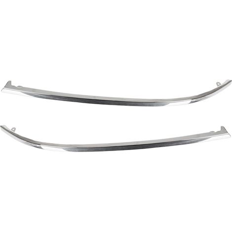 Embellecedores cromados para debajo de los faros delanteros del Audi A6 C5 97-01 (izquierdo + derecho, juego de 2 piezas)