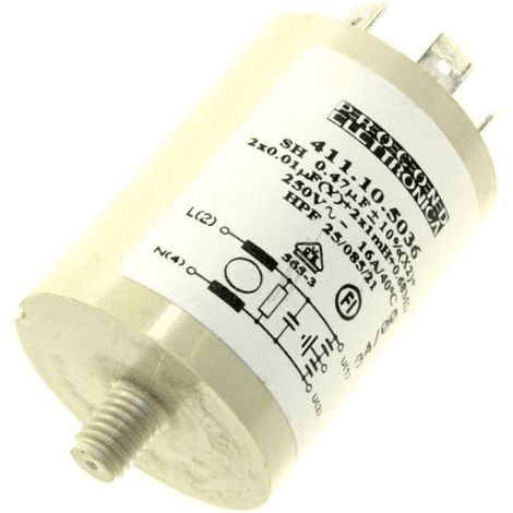 FILTRE ANTI-PARASITE POUR LAVE LINGE HOOVER - 92248962 (1/2)