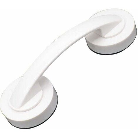 Poignée de Ventouse Super Power, Poignée d'aide Grip Extracteur de Main Courante pour la Salle de Bains, Douche, Cabinet, Mini réfrigérateur (Blanc)