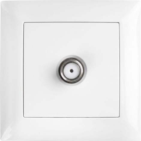 Toolight Presa Antenna Con Cornice Oste Jnh012-a White (1/5)