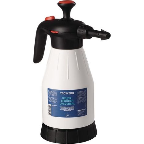 TECWERK Drucksprüher 360Grad FPM 1,5l FPM/FKM Dichtungen rot TECWERK