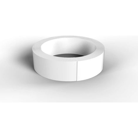 Nordlinger – Profil plat adhésif blanc 10ml – Résistant à la corrosion – Application facile sans outils – Pour finitions esthétiques et agencement