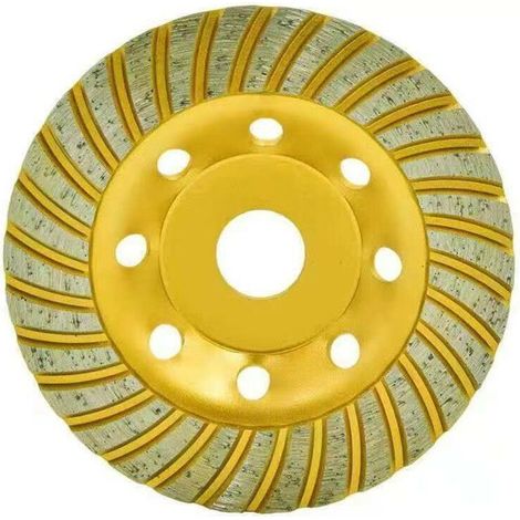 Disque Meule Diamant 180 à Poncer Béton Granit Pierre. Meule poncage surfacege Meuleuse 180 Professionnelle (1/3)
