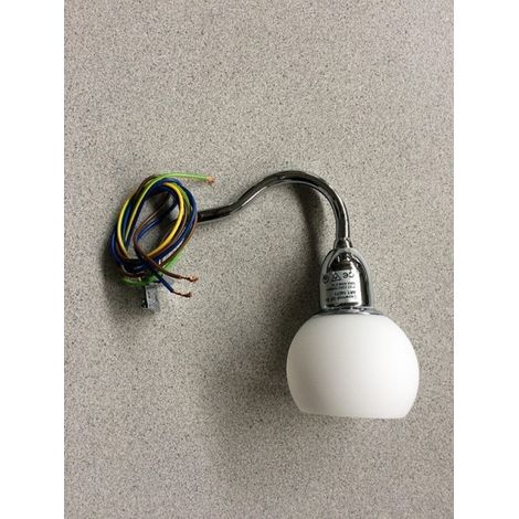 LAMPADA APPLIQUE CROMO ATTACCO TELAIO - CAPANNOLI (1/2)