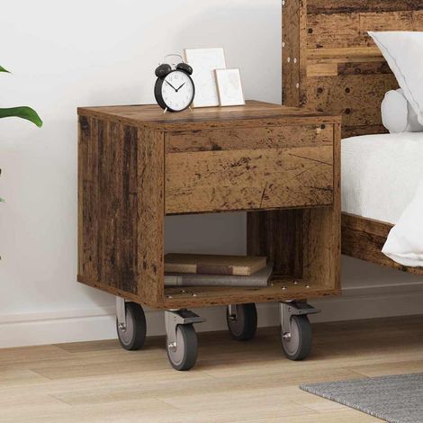 Nachttisch Altholz 40,5 x 40 x 48 cm Holzwerkstoff