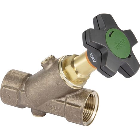 Viega Easytop KRV Schrägsitzventil 2238.2, DN 25, Rp 1", Siliziumbronze (1/2)