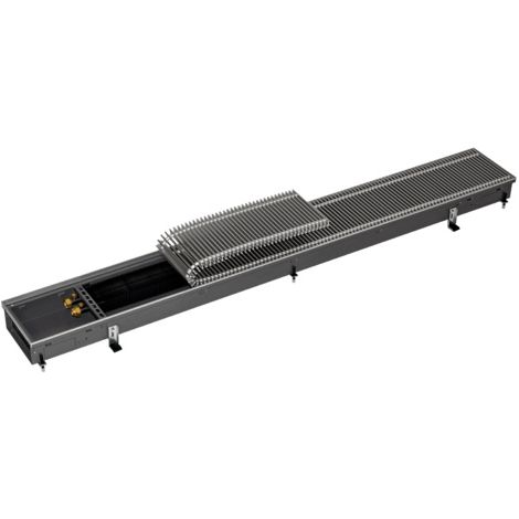 NK 182, H : 92 mm, L : 182 mm, P : 1800 mm, Grille enroulable, anodisé naturel