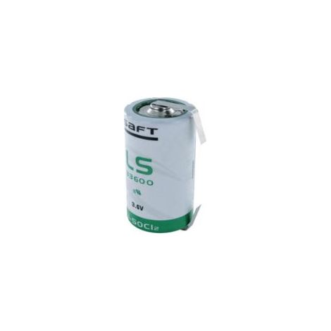 Batería LS33600 Saft 3.6V D ER34615 placas