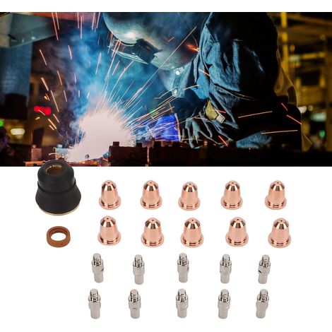 Kit d'accessoires pour torche de découpe plasma 22 pièces compatible avec Chuangfeimei S45 (1/5)