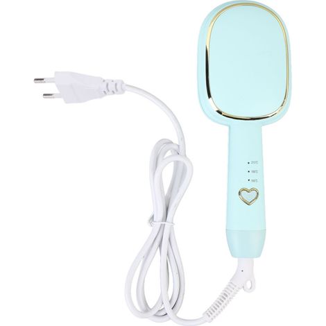 Lockenstab (32 mm), breite Locken, schnelles Aufheizen, Locken-/Welleneisen, Haarstyling-Tool, Mintgrün, 220-V-EU-Stecker