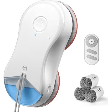 Robot Nettoyeur de Vitres 6500Pa, Robot Laveur Vitre avec Patins 3D Flottants, Pulvérisation HydroJet, Navigation Slam 4.0, Réservoir 80ml, Système de Sécurité Multicouche (1/5)
