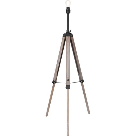 Mexlite - stehlampe - Triek - natürlich - holz metall - Ø 75cm - (1/9)