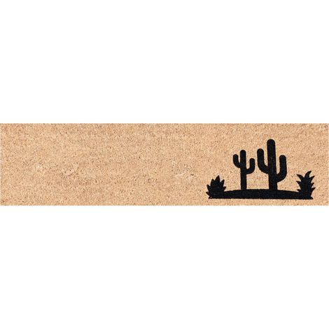 Tapis D'Entrée - 40 x 60 cm - En Caoutchouc Antidérapant Et Absorbant - Pour Porte D'Entrée Intérieure Ou Extérieure - 1 Pièce (1/5)
