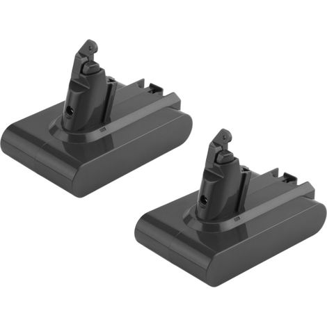 2x Trade-Shop Li-Ion Akku 21,6V / 2500mAh ersetzt Dyson 215052-62/01 215054-08 215054-08/01 215056-02/02 223058-02 223058-11 240486-02 240808-02/01 (1/5)