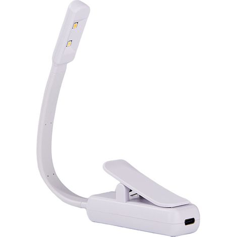 Livre Lampe Rechargeable Minimaliste - 3 Couleurs & Dimmable Infinie, Portable Ultra-Léger, Longue Autonomie (1/5)