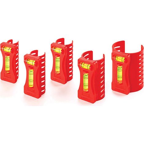 Satz von Wasserwaagen KAPRO® 350 1/2"-2", 5-teilig, für Rohre und Leitungen
