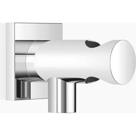 Dornbracht Wandanschlussbogen mit integriertem Brausehalter, (1/4)