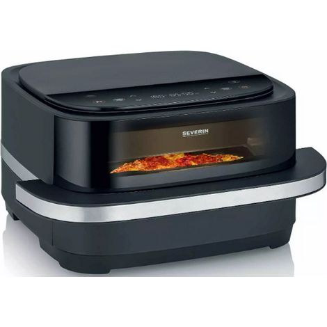 Freidora de aire negra de 4 litros y 2100 W - FR2464 - Severin -