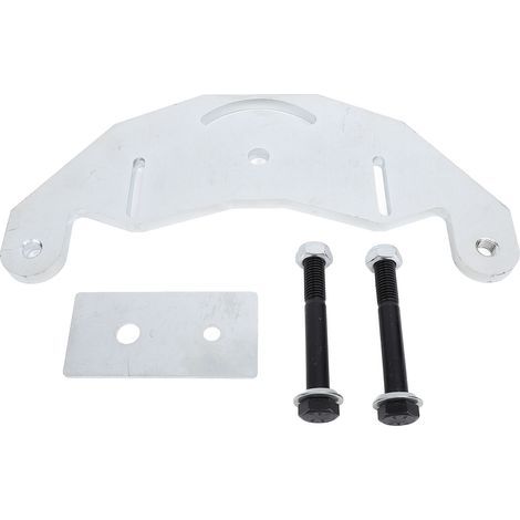 4-piece D-shaped belt sander support plates, high-strength metal with bolts, for 2x72 or 2x48 inch belts (1/5)