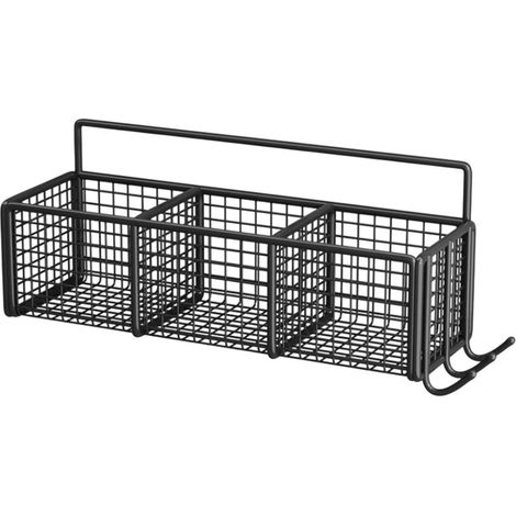 Étagère murale de rangement pour la cuisine, porte-épices, panier à condiments, organisateur de salle de bain (1/5)