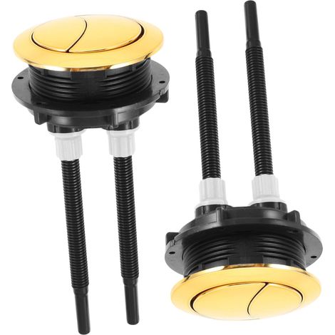Bouton chasse d’eau Wc pour Réservoir, ABS, 2pcs (1/5)