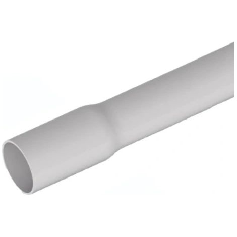 Tuyau rigide évasé RLM 16 gris 111755 AKS 1 pièce = 2 m (1/2)