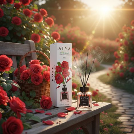 Bastoncini profumati alla rosa Alya da 100 ml