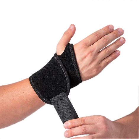 Attelle de poignet de sport ajustable - Un soutien polyvalent pour les modes de vie actifs