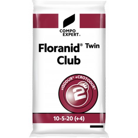 Concime per tappeti erbosi "Floranid Club" mantenimento delle aiuole a lenta cessione kg 25