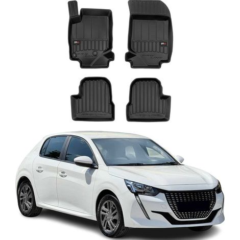 OMAC Tapis de Sol Compatible avec Peugeot 208 2019-2022 TPE Noir (1/5)