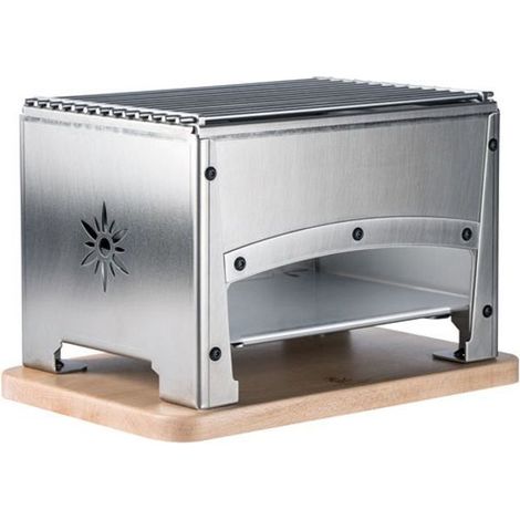 Barbacoa de mesa de carbón 33x22cm - BRASI-F - Tellier -