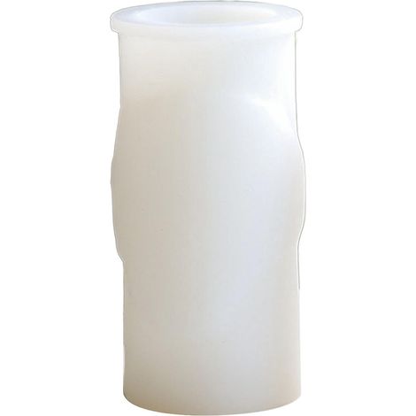 Moule en Silicone Orchidée Cylindre pour Bougies, Savon DIY, Résine et Décoration Maison