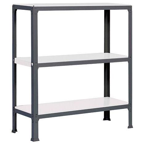 Simonhome Click Mini 3 mensole antracite leggere (1/2)