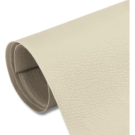Materiale per rivestimenti in similpelle EKO, rivestimento in similpelle beige [M-SKAJ8]