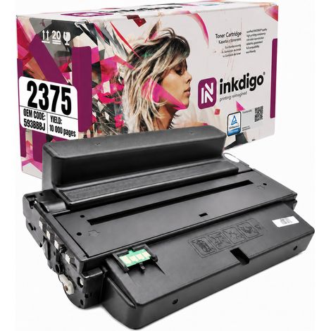 Inkdigo Toner 593-bbbi kompatibel mit Dell B2375dfw, B2375dn und B2375dnf TÜV-zertifiziert (1/5)