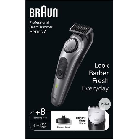 BARBERO BRAUN BT7420 7ACCESORIOS C/CUCHILLA