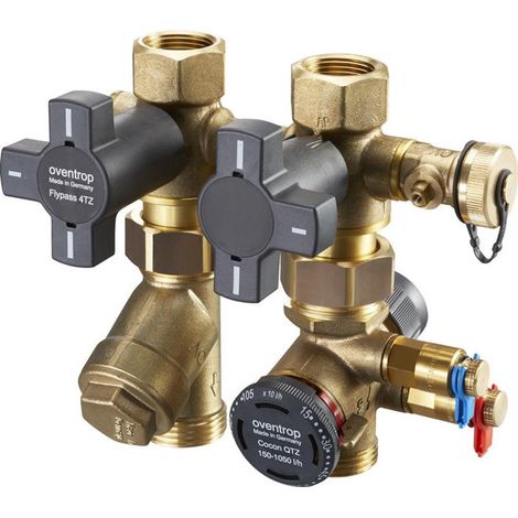 SET N ° 1 FLYPASS DN 15, con COCON QTZ (30-210 l / h)